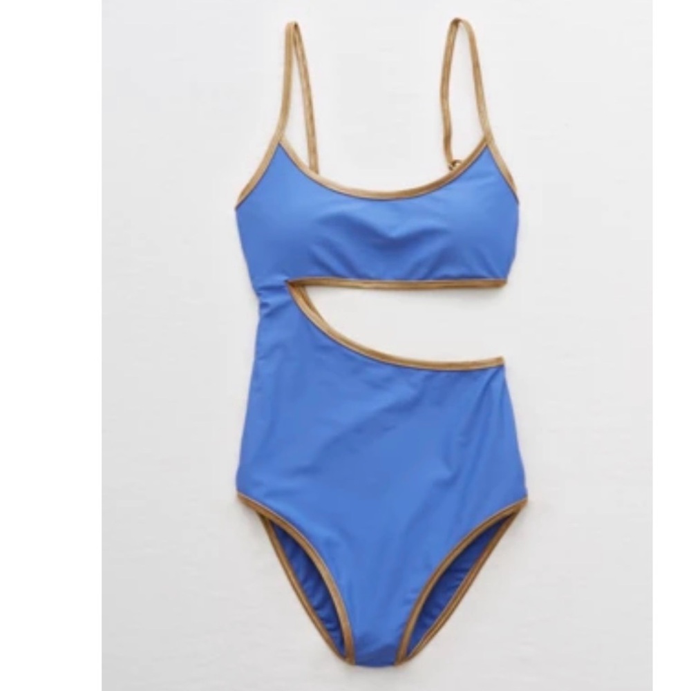 Aerie Cut Out One Piece Swim